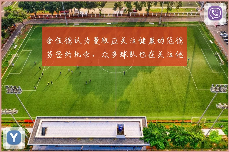 舍伍德认为曼联应关注健康的范德芬签约机会，众多球队也在关注他